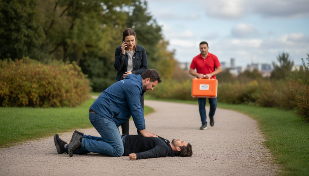 Someone is unconscious: what to do, step by step