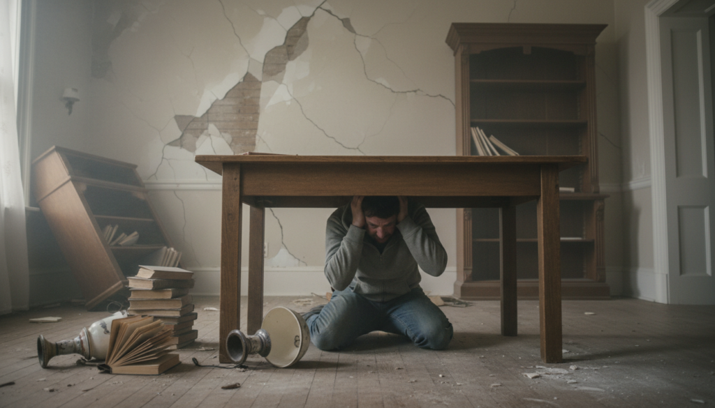 Earthquake: what to do, step by step